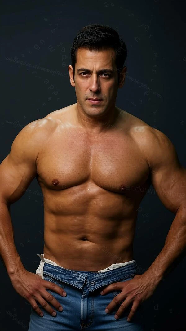 salman khan shirtless