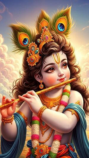 lord krishna wallpaper