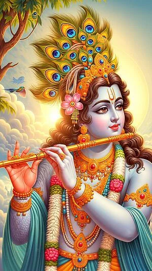 lord krishna wallpaper