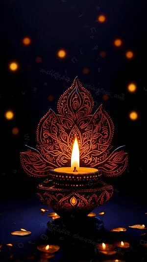 Diwali Diya wallpaper
