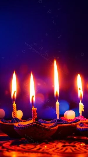 Red Diwali 2026 wallpaper