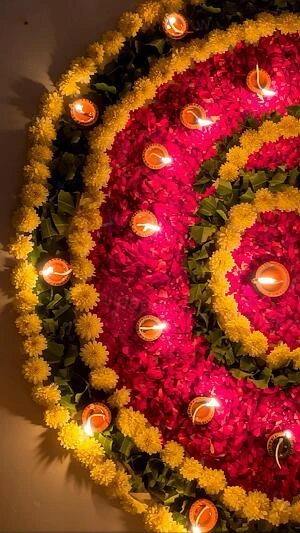 Diwali Rangoli 2026 wallpaper