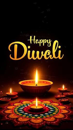 Diwali Rangoli 2026 wallpaper