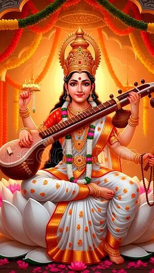 Saraswati wallpaper