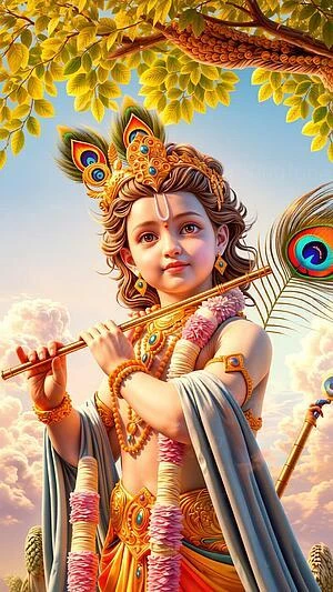 lord krishna wallpaper