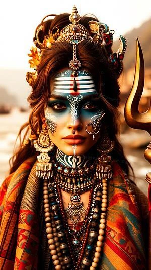 Shiva - Vishnu - Brahma wallpaper