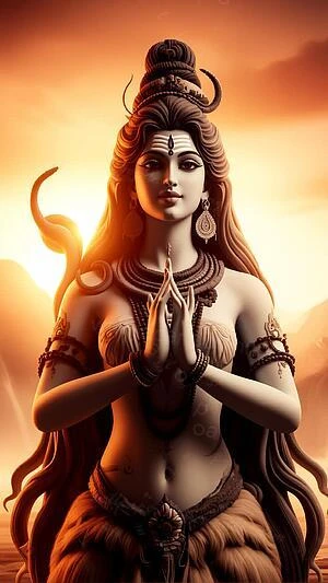 Shiva - Vishnu - Brahma wallpaper