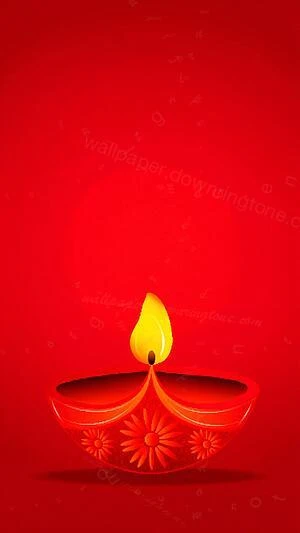 Red Diwali wallpaper