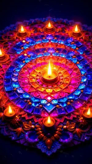 Diwali Rangoli 2026 wallpaper