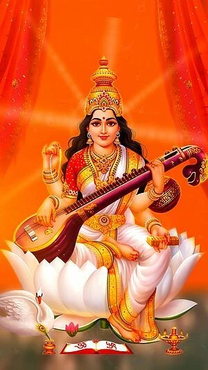 Saraswati wallpaper