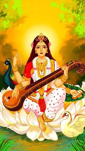Saraswati wallpaper