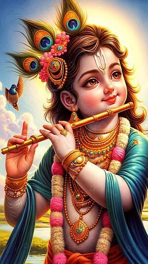 lord krishna wallpaper