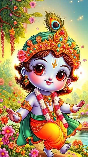 lord krishna wallpaper