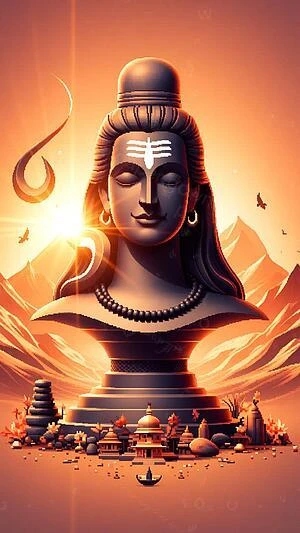 Shiva - Vishnu - Brahma wallpaper