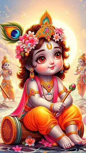 lord krishna wallpaper
