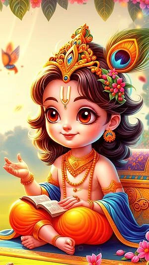 lord krishna wallpaper