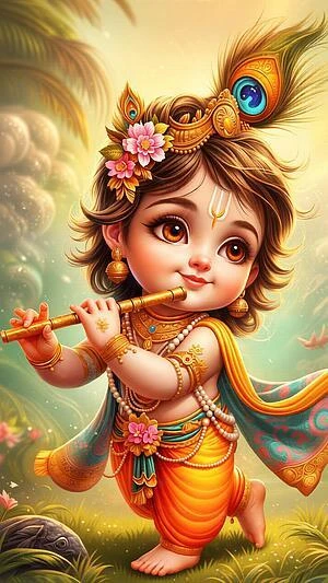 lord krishna wallpaper