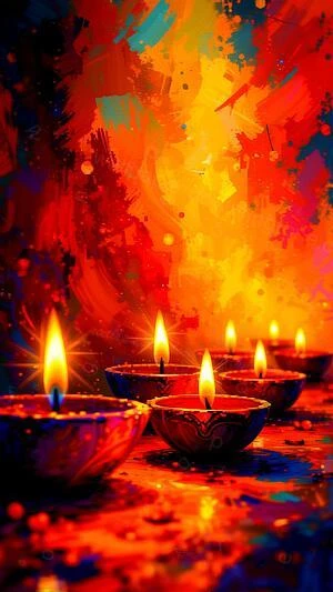 Diwali Diya wallpaper