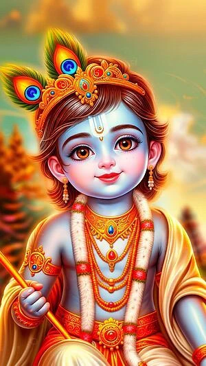 lord krishna wallpaper