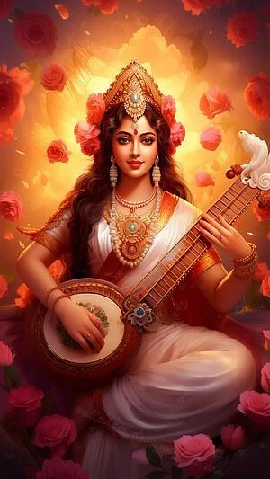 Saraswati wallpaper